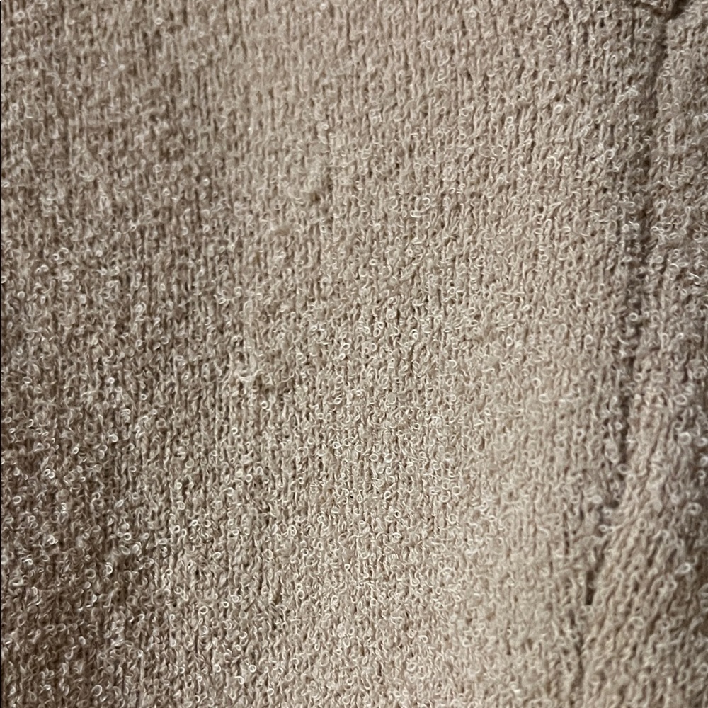 Boucle Beige/Tan Tee Sweater - Picture 7 of 8